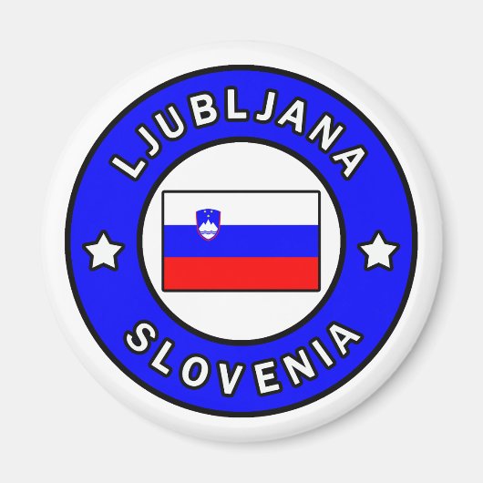 Ljubljana Slowenien Magnet (Vorne)