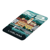 Ljubljana, Slowenien  Magnet (Linke Seite)