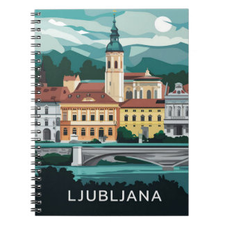 Ljubljana, Slowenien  Notizblock
