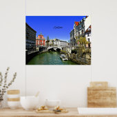Ljubljana, Slowenien Poster (Küche)