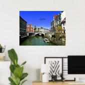 Ljubljana, Slowenien Poster (Heimbüro)