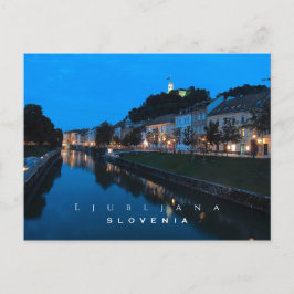 Ljubljana, Slowenien Postkarte
