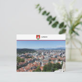 Ljubljana - Slowenien Postkarte (Stehend Vorderseite)