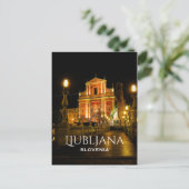 Ljubljana, Slowenien Postkarte (Stehend Vorderseite)