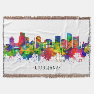 Ljubljana Slowenien Skyline Decke