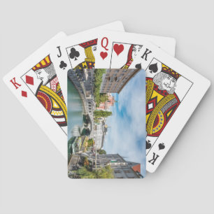 Ljubljana, Slowenien Spielkarten