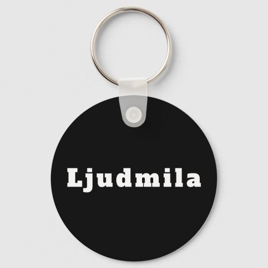 Ljudmila Schlüsselanhänger (Vorderseite)
