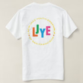 LJYE 2-seitiges T-Shirt (Design Rückseite)