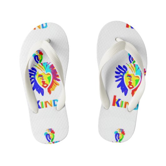 LK Kids Logo Flip Flops - Schritt Fett, Stufe Kind Kinderbadesandalen (Fußbett)