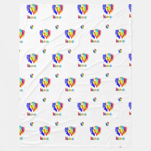 LK Logo Baby Blanket - Komfort, der Inspiriere Fleecedecke (Vorderseite)