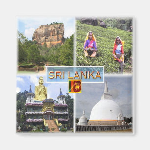 LK Sigirija - Goldener Tempel - Dambulla - Stupa Magnet