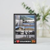 LK Sri Lanka - Colombo - Postkarte (Stehend Vorderseite)