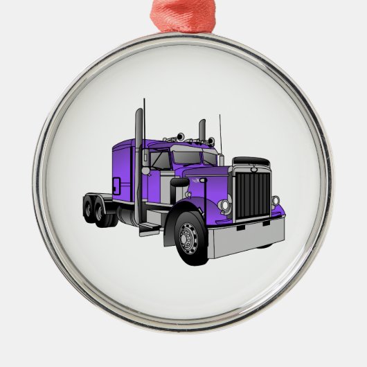 LKW 1 ORNAMENT AUS METALL (Vorne)