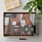 LKW-amerikanische Flagge Seidenpapier (Geschenk)