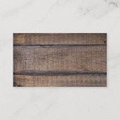 LKW-amerikanische Flagge Visitenkarte (Rückseite)