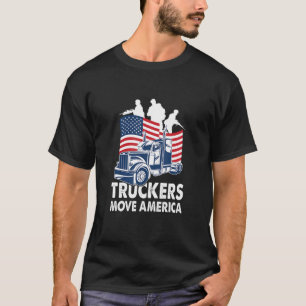 LKW-Anhänger 18 LKW bewegen sich T-Shirt