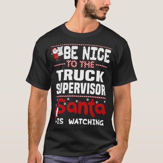LKW-Aufseher Mode farbig T-Shirt (Vorderseite)