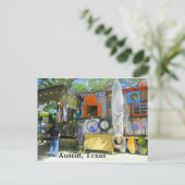 LKW, Austin Texas Postkarte (Stehend Vorderseite)