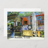 LKW, Austin Texas Postkarte (Vorne/Hinten)