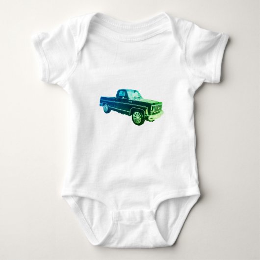 LKW BABY STRAMPLER (Vorderseite)