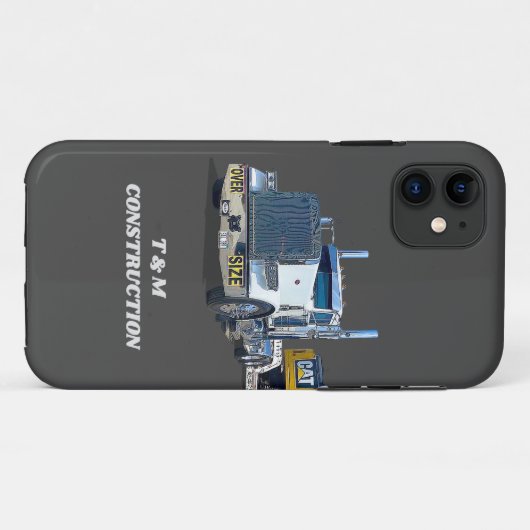 LKW-Bau Abbruch Hauling Gray Fall- Case-Mate iPhone Hülle (Rückseite (Horizontal))