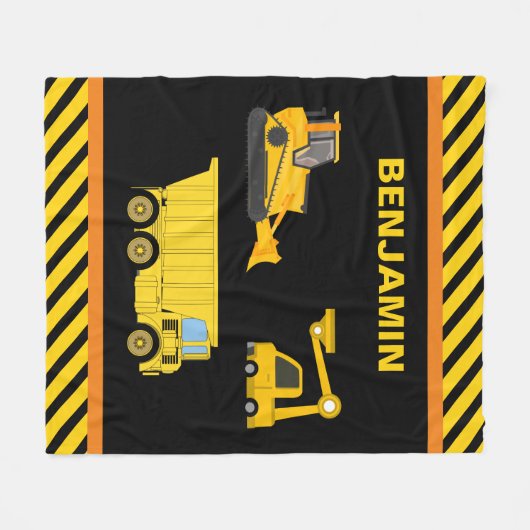 LKW-Bau Fleecedecke (Vorderseite (Horizontal))