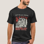 LKW-Beförderungsweg T-Shirt (Vorderseite)