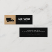 LKW | Bewegungen Mini Visitenkarte (Vorne/Hinten)