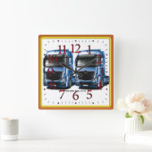 Lkw-Bild für große, breite Uhr (Zuhause)