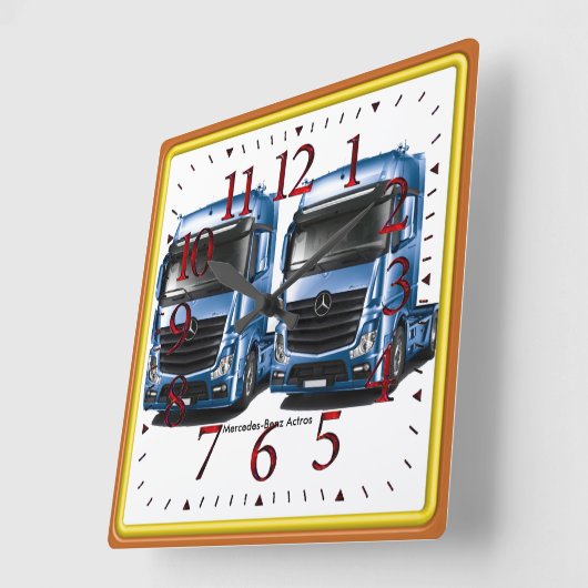 Lkw-Bild für große, breite Uhr (Winkel)