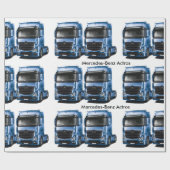 Lkw-Bild für Matte-Wrapping-Papier Geschenkpapier (Flach)