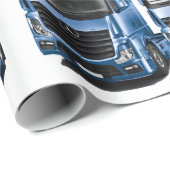 Lkw-Bild für Matte-Wrapping-Papier Geschenkpapier (Rolleneckpunkt)