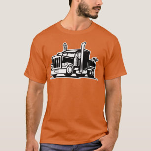 LKW Brummi Autobahn Transport Benzintransporter LK T-Shirt