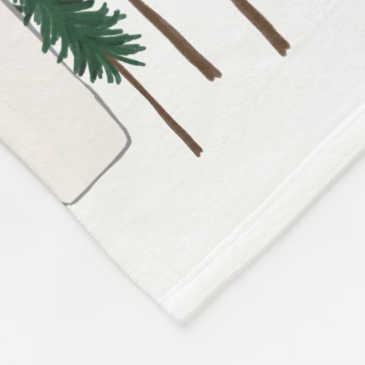 LKW-Camping RVing Motorhaubenbaum Fleecedecke (Ecke)