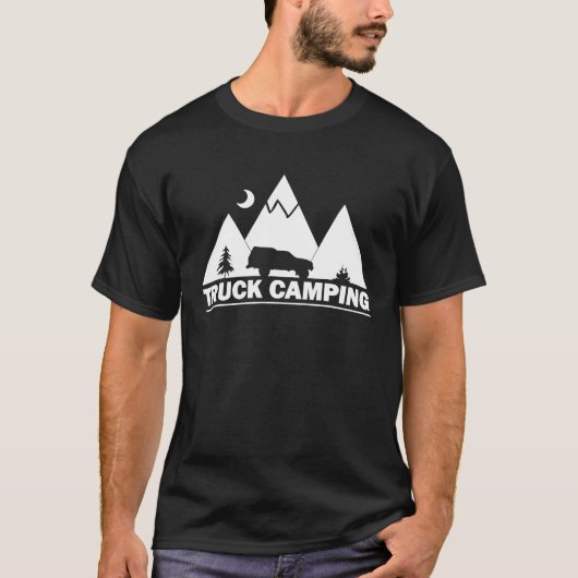 LKW-Camping-T - Shirt (Vorderseite)