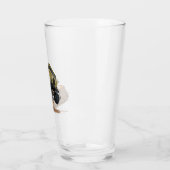 LKW-Cartoon Glas (Links)