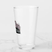 LKW-Cartoon Glas (Links)