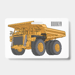 LKW-Cartoon-Illustration Ausweis