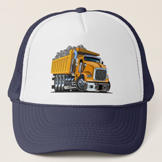 LKW-Cartoon Truckerkappe (Vorderseite)