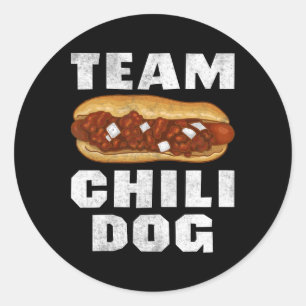 LKW-Chili Con Carne Chili Dog Runder Aufkleber