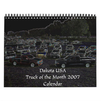 LKW Dakotas USA 2007 des Monats-Kalenders Kalender