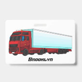 LKW-Darstellung Ausweis (Rückseite)