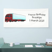 LKW-Darstellung Banner (Messe)