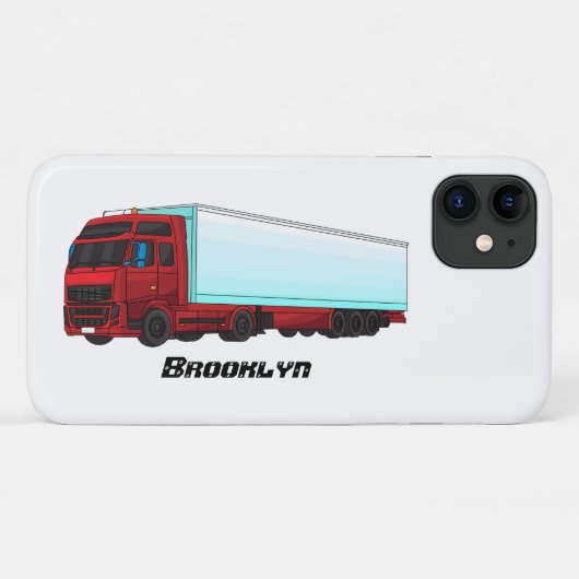 LKW-Darstellung Case-Mate iPhone Hülle (Rückseite (Horizontal))