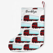 LKW-Darstellung Kleiner Weihnachtsstrumpf (Rückseite)