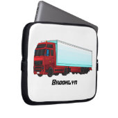 LKW-Darstellung Laptopschutzhülle (Vorne Rechts)