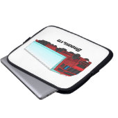 LKW-Darstellung Laptopschutzhülle (Vorne Knopf)