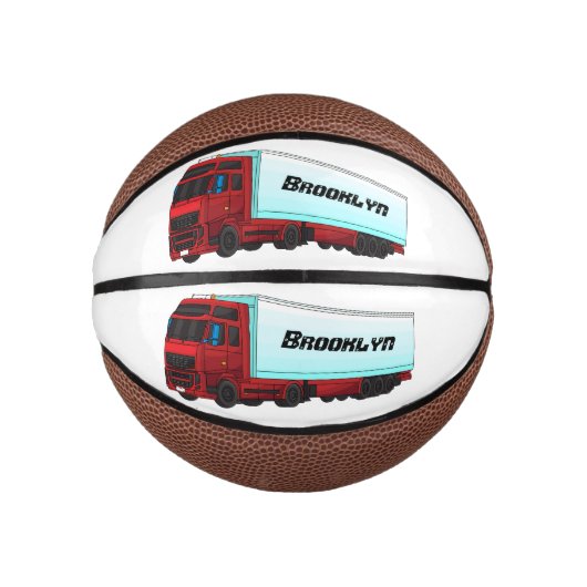 LKW-Darstellung Mini Basketball (Vorderseite)