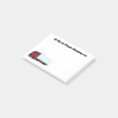 LKW-Darstellung Post-it Klebezettel (angewinkelt)