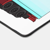 LKW-Darstellung Schreibtischunterlage (Ecke)